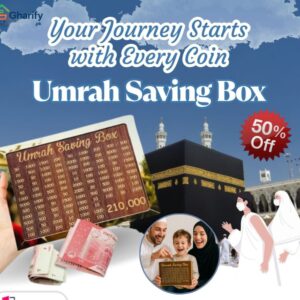 Umrah Saving Box - Save 210,000 Smartly for Your Umrah Journey