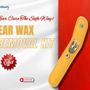 2 Set of 6 Pcs Ear Wax Removal Kit in Stainless Steel for Ear Care & Cleaning
