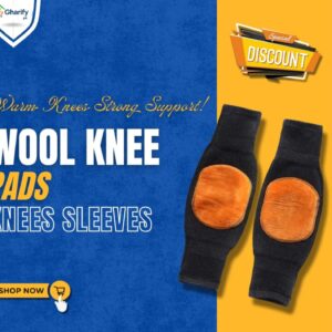 Full Wool Cashmere Warm Knee Pads 2 Pcs Super Elastic Knees Sleeves Support Protector